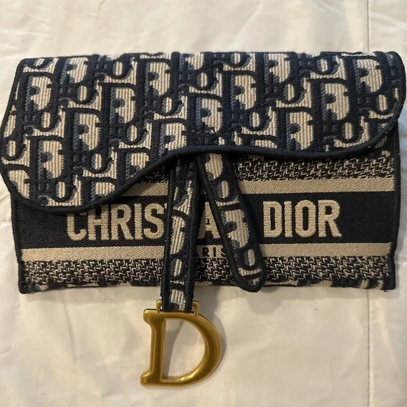Dior Bags Dior Slim Saddle Bag Poshmark